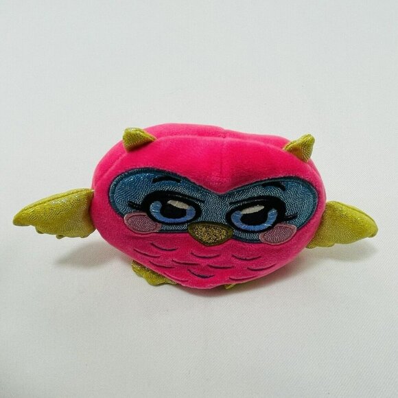 Mush Meez Owl Plush Soft Toy 5" Squeeze Squishy Squeezable Moldable Stress Ball - Picture 3 of 10